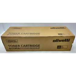 Toner Noir Olivetti pour  D-COPIA 6500MF, 8000MF..