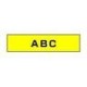 Ruban Matriciel noir/Jaune fluo Brother  (TZ-C51)  24mm