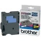 Cassette rubans Brother 6 mm Noir/Jaune