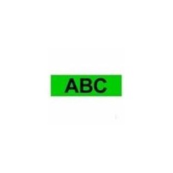 Cassette ruban Brother 24mm Noir / vert