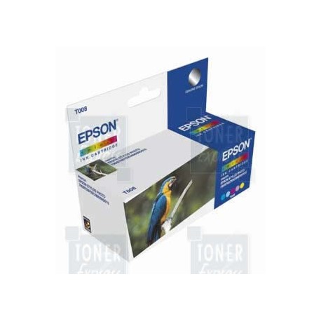 Double pack cartouche Encre 5 Couleurs EPSON (T008)