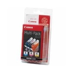 Cartouche d'encre Canon BCI6C pack couleur C / M / J (4706A029)