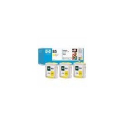 Multipack 3 cartouches Encre Jaune HP (n° 85)