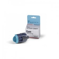 Toner cyan Xerox pour Phaser 6110 / 6110MFP