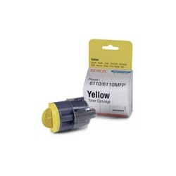 Toner jaune Xerox pour Phaser 6110 / 6110MFP