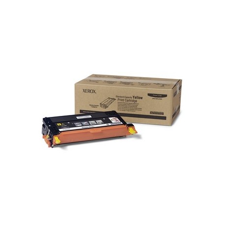 Toner jaune Xerox capacité standard pour Phaser 6180 / 6180N...