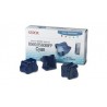 3 x Encre solide cyan Xerox pour Phaser 8560 / 8560mfp