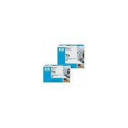 Pack 2 Toners Noir haute capacité HP laserjet 2400/2410/2420/2430 (11X)