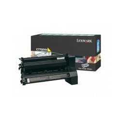 Toner jaune haute capacité Lexmark pour C770 / C772