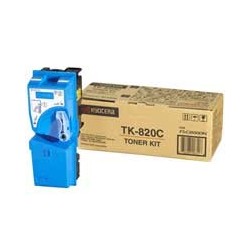 Toner cyan Kyocera Mita pour FS-C8100DN (TK-820C)