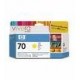 Cartouche jaune HP pour Designjet Z2100 / Z3100 (N°70)