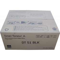 Toner noir Ricoh pour NRJ P7325/7325N/7527/7527N (DT51BLK/400944)
