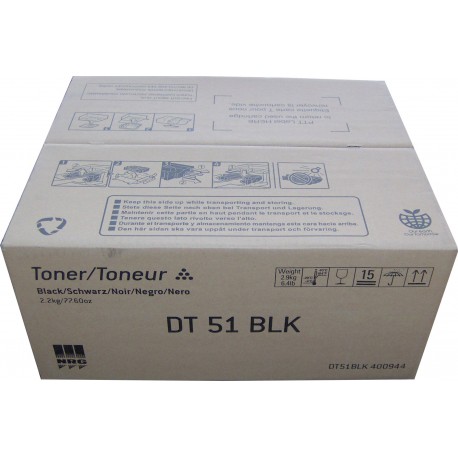 Toner noir Ricoh pour NRJ P7325/7325N/7527/7527N (DT51BLK/400944)