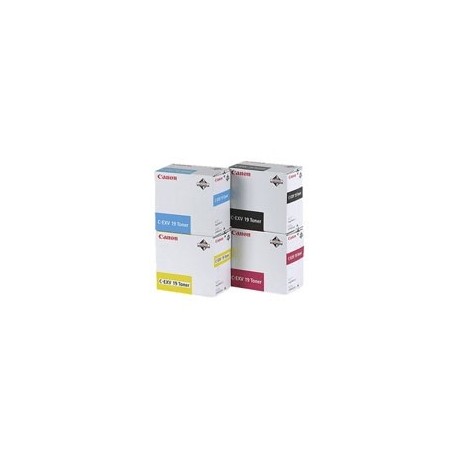 Pack de 4 Toners Canon pour IMAGEPRESS C1 (C-EXV19)