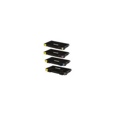 Kit éco de 4 Toners génériques pour Samsung CLP 510