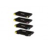 Kit éco de 4 Toners génériques pour Samsung CLP 510