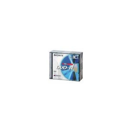 Pack de 10 DVD-R Sony boitiers