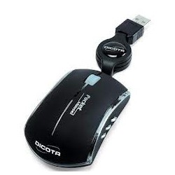 Mini souris Otique USB Dicota Z14448Z retractable