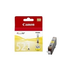 Cartouche d'encre jaune Canon pour Pixma ip3600 / mp540...CLI-521Y