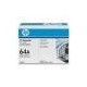 Toner noir HP pour laserjet P4014 / P4015 / P4515... (64A)