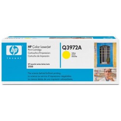 Toner HP jaune pour Color LaserJet 2550 - 2800 (123A)