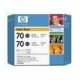Pack de 2 cartouche noir mat HP pour Designjet Z2100 / Z23100 (N°70)