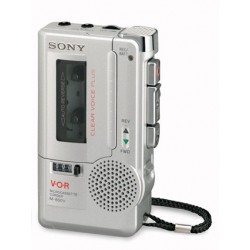 Dictaphone vocal analogique SONY portable (M-800V.CE7) en PROMOTION