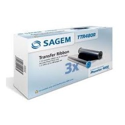 3 Rubans à transfert thermique Sagem TTR-480