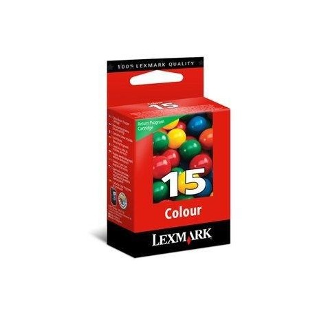 Cartouche couleur N°15 Lexmark pour Z2320 / X2650...