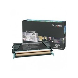 Toner noir Lexmark pour C734 / C736 / X734 / X736 / X738