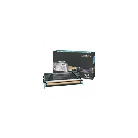 Toner noir Lexmark pour C734 / C736 / X734 / X736 / X738