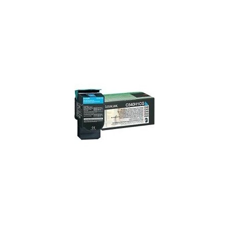 Toner cyan haute capacité Lexmark pour C540 / C543 / ... X543 / X544