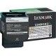 Toner noir haute capacité Lexmark pour C540 / C543 / ... X543 / X544