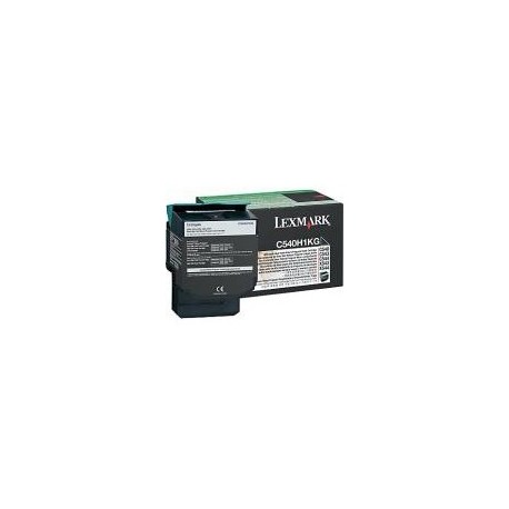 Toner noir haute capacité Lexmark pour C540 / C543 / ... X543 / X544