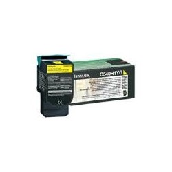 Toner jaune haute capacité Lexmark pour C540 / C543 / ... X543 / X544