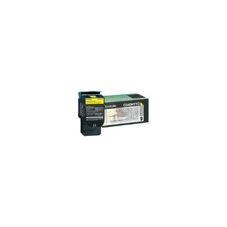 Toner jaune haute capacité Lexmark pour C540 / C543 / ... X543 / X544