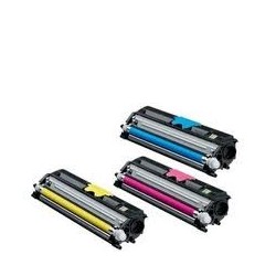 Kit 3 toners couleurs haute capacité Konica Minolta pour 1600w...