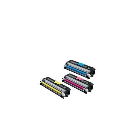 Kit 3 toners couleurs haute capacité Konica Minolta pour 1600w...