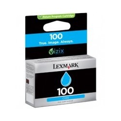 Cartouche cyan Lexmark N°100 pour Platinum Pro905 / Presige Pro805...