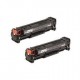 2 Toners noirs génériques pour HP laserjet CP2020/CP2025/CM2320MPF (304A)