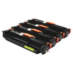 Pack de 4 Toners génériques pour HP  laserjet CP2020/CP2025/CM2320MPF (304A)