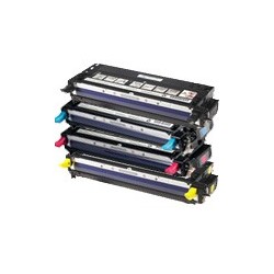 Pack de 4 toners génériques haute capacité pour Dell 3110CN / 3115CN