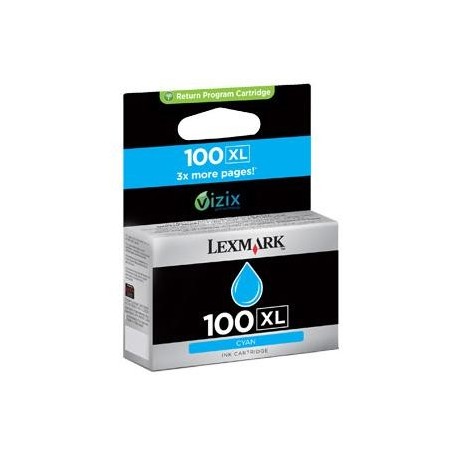 Cartouche cyan N°100XL Lexmark pour S305 / S405....
