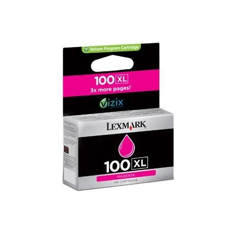 Cartouche magenta N°100XL Lexmark pour S305 / S405....