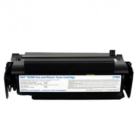 Toner noir DELL pour imprimante Dell S2500