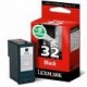 Cartouche d'encre Lexmark n°32 Noir haute résolution (18CX032E)