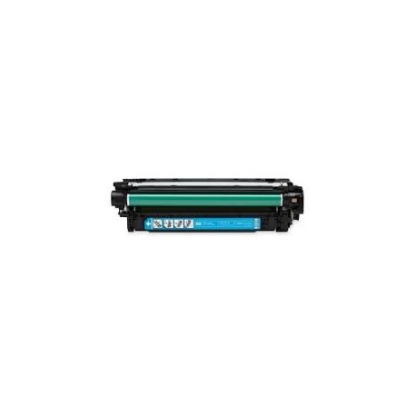 Toner cyan générique pour HP color laserjet CP3525 / CP3530 ... (504A)