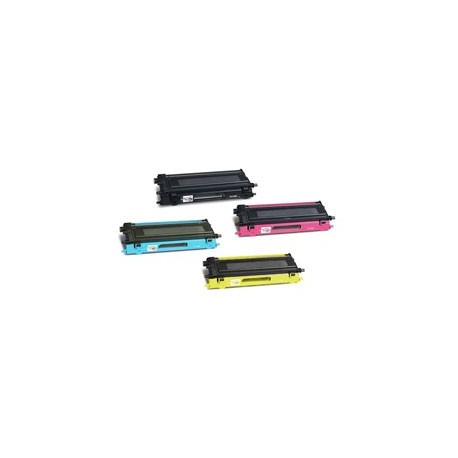 Pack de 4 Toners génériques hautes capacités pour Brother MFC9440 / DCP9040