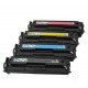 Pack de 4 toners génériques haute qualité pour HP Colorlaserjet CP 1215 / 1515 / 1518 (EP716)(125A)