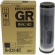 2 * Cartouche d'encre noire haute densité pour Riso GR3770 (S2314E)
